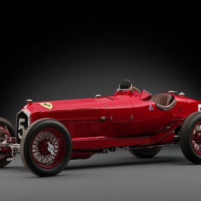 Alfa Romeo histórico da Scuderia Ferrari vai a leilão