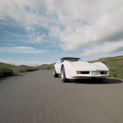 Corvette C3: um ‘tubarão’ na Islândia