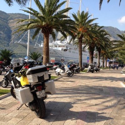 Passagem pelo Montenegro até à Albânia