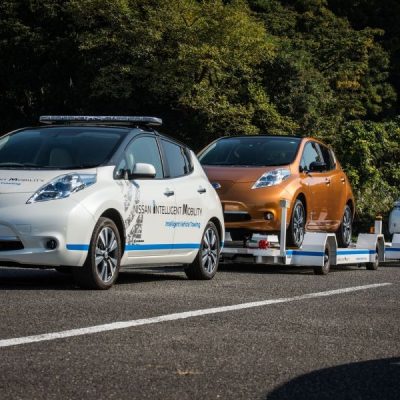 Nissan utiliza reboques autónomos
