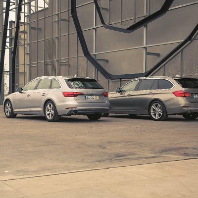 Audi A4 Avant 2.0 TDI vs BMW 318 D Touring: A mesma força