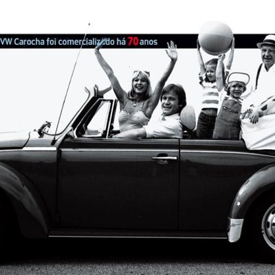 Primeiro VW Carocha foi comercializado há 70 anos