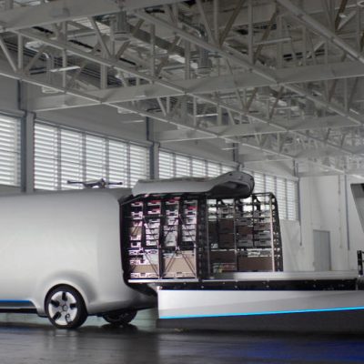 Mercedes Vision Van, a carrinha com drones
