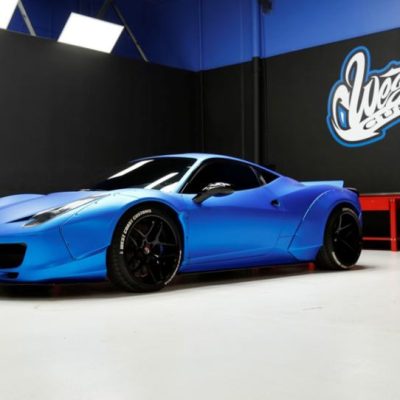 O exuberante Ferrari 458 de Justin Bieber vai a leilão
