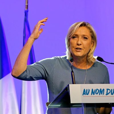 Le Pen imita Trump e ameaça fábricas de marcas francesas no estrangeiro – uma delas é em Portugal