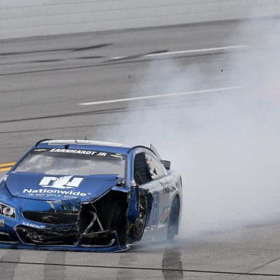 Os acidentes mais espetaculares da NASCAR