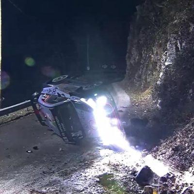 Primeira especial do Rali de Monte Carlo cancelada devido a acidente