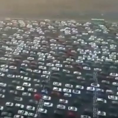 Este é um dos maiores engarrafamentos do mundo
